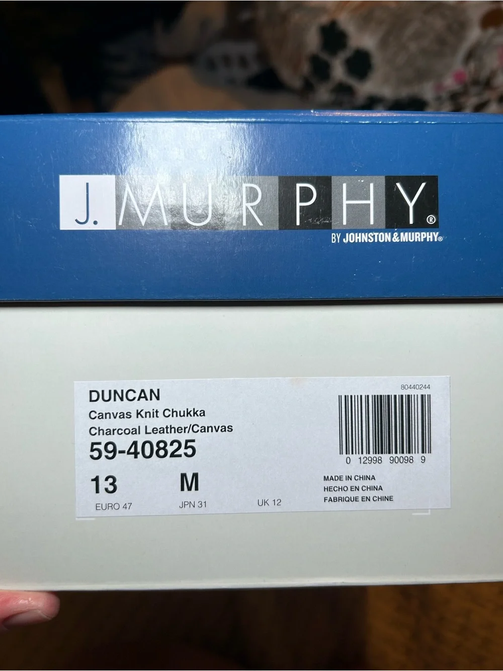 Men's J.Murphy Charcoal Duncan Chukka Boot - Sleek Lace-Up Casual